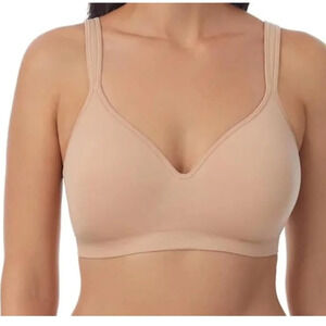Carole Hochman Seamless Comfort Bra Wire Free Molded Cups Comfort Straps 1187728